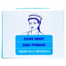 Daeil 玉米玉米汗疹爽身粉, 100g, 1個