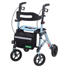 Nova 光星 ShawnSure 雙向收合型助步車 天空藍 M, 1個
