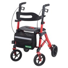 Nova 光星 ShawnSure 雙向收合型助步車 赤緋紅 L, 1個