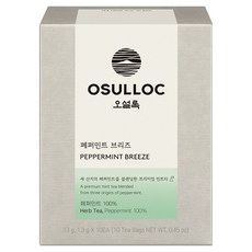 OSULLOC 薄荷微風金字塔茶包, 1.3g, 10入, 1個