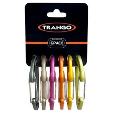 trango Spine 六件組登山扣 6件組 TC-S6-02, 混合顏色, 1套