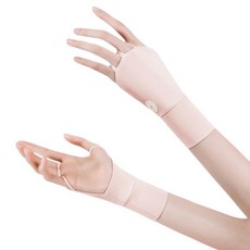 고로브이조이 골프 손등토시 좌 우, 핑크, 1개