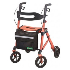 Nova 光星 ShawnSure 雙向收合型助步車 珊瑚橘 S, 1個