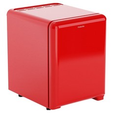 마루나 무소음 미니 레트로 냉장고 26L, MRN30F-RED, 로지 레드 MRN30F-RED, 로지 레드