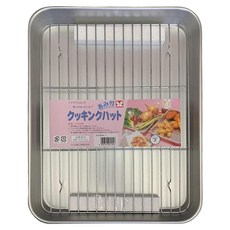 TANIGUCHI 谷口金属 炸物瀝油盤 2號 日本製, 銀色, 1個