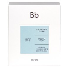 BEAN BROTHERS 絲絨白衣 衣索比亞綜合濾掛咖啡, 11g, 1個, 8入