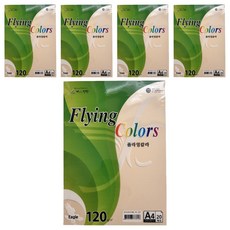 samwon PAPER Flying Color 亮黃色 120g/m2 210 x 297 mm 5張, 100個, A4