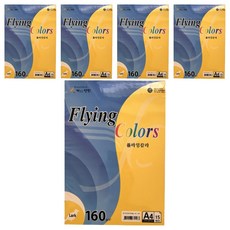 samwon PAPER Flying Color 淺黃色 FSC M 160g/m2 210 x 297 mm 5張, 75個, A4