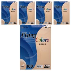 samwon PAPER Flying Color 蜜桃色 FSC M 160g/m2 210 x 297 mm 5張, 75個, A4