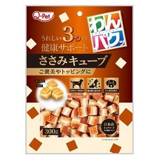 Q-pet 巧沛 口福系列 狗用肉角, 300g, 1個, 起司雞肉