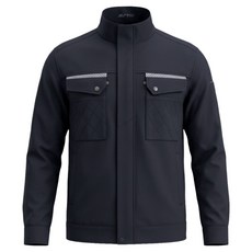 TIS 口袋條紋工作服, 海軍藍, 1個