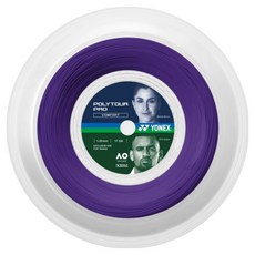 YONEX Poly Tour Pro 120 圓形網球線, 午夜紫, 1個