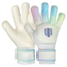GKUNIONKOREA 經典智能人體工學捲曲草綠守門員手套 UN2608-354, 1個, 藍色