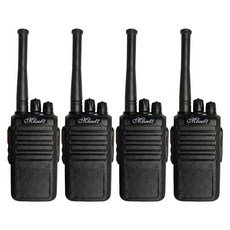 MINISET 無線電對講機 2W 4台組, 1套, X511