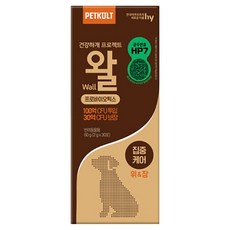 펫쿠르트 건강하개 프로젝트 왈 프로바이오틱스 영양제 30p, 60g