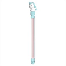 토이토 주사기 펌프 물총 분수 물놀이 유니콘 일자형 48cm, 화이트, 1개