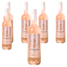 VINADA 西班牙田帕尼優粉紅葡萄酒風味飲, 6個, 750ml