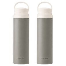 KENTA 어반 텀블러, 2개, 500ml, 2 쑥 라테