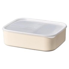 Couselect 304不鏽鋼保鮮盒 三格大號 1.6L, 白色, 1個