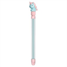 토이토 주사기 펌프 물총 분수 물놀이 유니콘 분수형 48cm, 블루, 1개