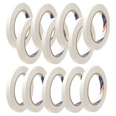 Daebak Tape 雙面膠帶 白色 10mm x 30m, 12個