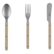 SABRE PARIS 復古秋季甜點餐具組 Warm Beige, 1套, 茶匙 + 蛋糕叉 + 抹刀