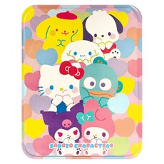 HUNDRED PICTURES 百耘圖 Sanrio characters 好朋友臉貼臉鐵盒拼圖 180 x 120mm, HP-BX036014, 1個, 36片