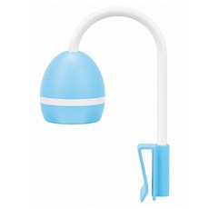 crab aqua 小螃蟹 USB夾燈 圓球型 藍色 CA-L6-SB-BE, 1個