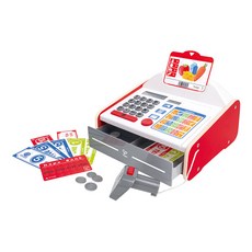 Hape 超市收銀台 含計算機, 混和顏色, 1套