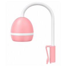 crab aqua 小螃蟹 USB夾燈 圓球型 粉色 CA-L6-SB-P, 1個