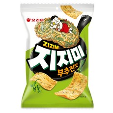 오리온 지지미 부추전맛, 58g, 1개
