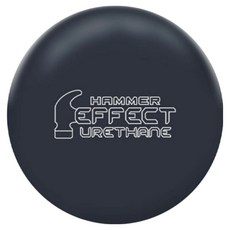 HAMMER Effect Solid 聚氨酯保齡球, 黑色, 1個