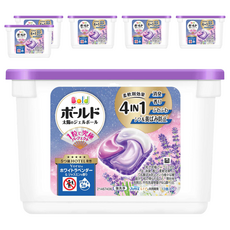 Bold 日本原裝進口 新四合一洗衣膠囊 薰衣草與茉莉花香, 6套, 13個裝