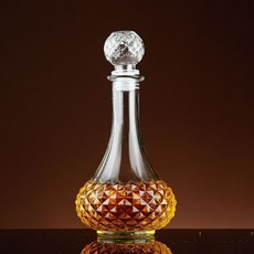 French Mars 高級透明葡萄酒醒酒器 玻璃瓶 Diapenis MMM4244, 1個, 800ml