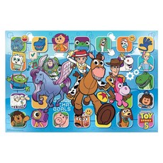 HUNDRED PICTURES 百耘圖 玩具總動員5拼圖 50 x 75cm HPD01000-150, Toy story 5, 1個, 1000片