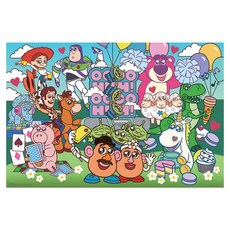 HUNDRED PICTURES 百耘圖 玩具總動員3拼圖 75 x 50cm HPD01000-149, Toy story3, 1個, 1000片