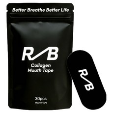 Rise Breath 膠原蛋白防張嘴口貼 30片, 1個