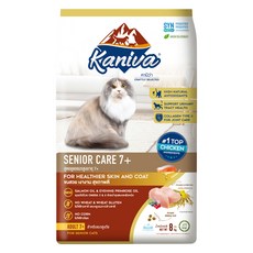Kaniva 卡咪哇 乾飼料 高齡貓配方, 8kg, 1袋, 雞肉 + 漿果 + 米