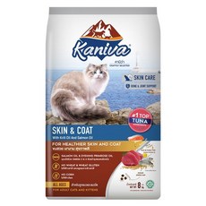 Kaniva 卡咪哇 全齡貓 皮膚皮毛保健配方, 8kg, 1包, 鮪魚