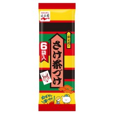 나가타니엔 연어맛 오차즈케 6p, 34.8g, 1개 34.8g, 1개