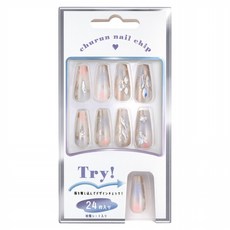 KAMIO JAPAN 指甲貼片/穿戴甲組 222201 24片, 1個, 暈染系列