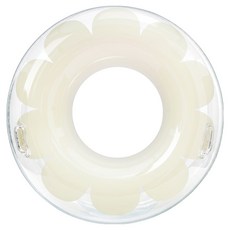 SWIM ABOUT 花朵大型圓形游泳圈 NPF0 110cm, 象牙白(NPF01), 1個