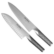YOSHIKIN GLOBAL 具良治 刀具 G2 G80, 1個, 主廚刀 + 三德刀