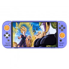 IINE 良值 SWITCH OLED保護殼 + 矽膠套 + 搖桿帽, 達洛特 藍紫, 1套, L839