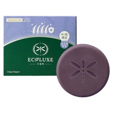 ECOLUXE 艾蔻斯 薰衣草B5洗髮餅, 100g, 1件
