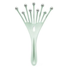 MOCODO 伴佳家 附滾珠頭皮按摩器 FP122G, 綠色, 1個