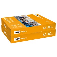 엑소 미색 복사용지 80g, 1000개, A4 1000개, A4