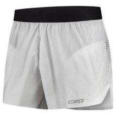 cep 男款 Pro Run 超輕量寬鬆短褲, 淺灰色