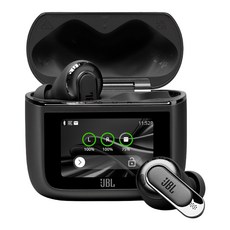 JBL 觸控螢幕真無線降噪藍牙耳機, 黑色, Tour Pro 3