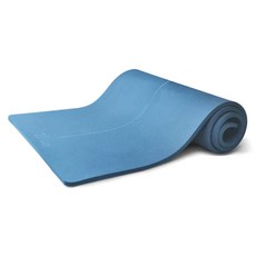 Lotus COZY FITNESS SERIES 升級版高強度加寬瑜珈健身墊 台灣製, 湛藍海洋, 1個